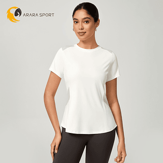 Camiseta Dry Fit Básica Feminina Para Academia Fitness Caminhada Dia A Dia