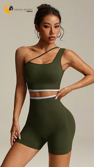 Conjunto Short Mula Manca Poliamida Premium Sem Empina Academia Fitness